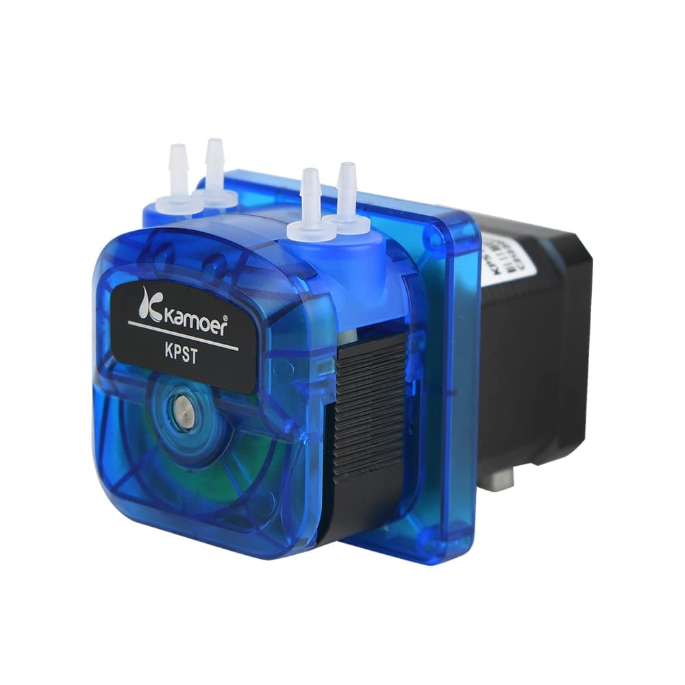 Micro dual-channel peristaltic pump 24V low flow 30ml/min(one tube) high precision Kamoer KPST-N14-C stepper motor circulation laboratory dosing pump