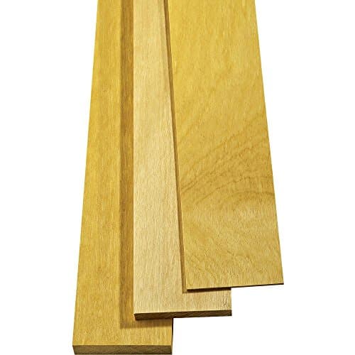 Yellowheart 1/2" X 3" X 24"