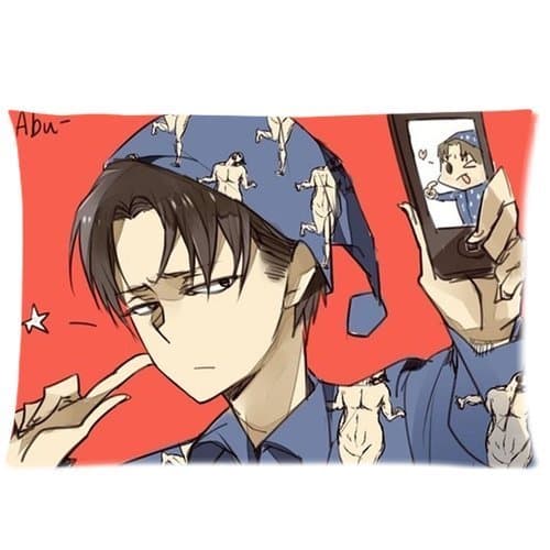 Levi Pajamas Custom Zippered Pillow Case 20x30 (one side)