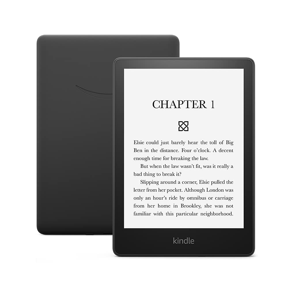 Kindle Paperwhite (8 GB) – Now with a larger display, adjustable warm light, increased battery life, and faster page turns – Black