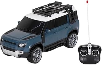 PRIME DEALS 1:24 Rechargeable Remote Controlled SUV Defender Car High-Speed Off-Road RC Car Defender with Light RC Racing Toy Vehicle Remote Control Car for Kids | Best Birthday Gift for Kids (Blue).