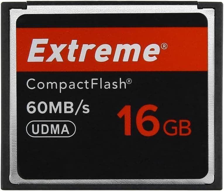 – Extreme 16GB Compact Flash Memory Card, Original CF Card for Professional Photographer, Videographer, Enthusiast