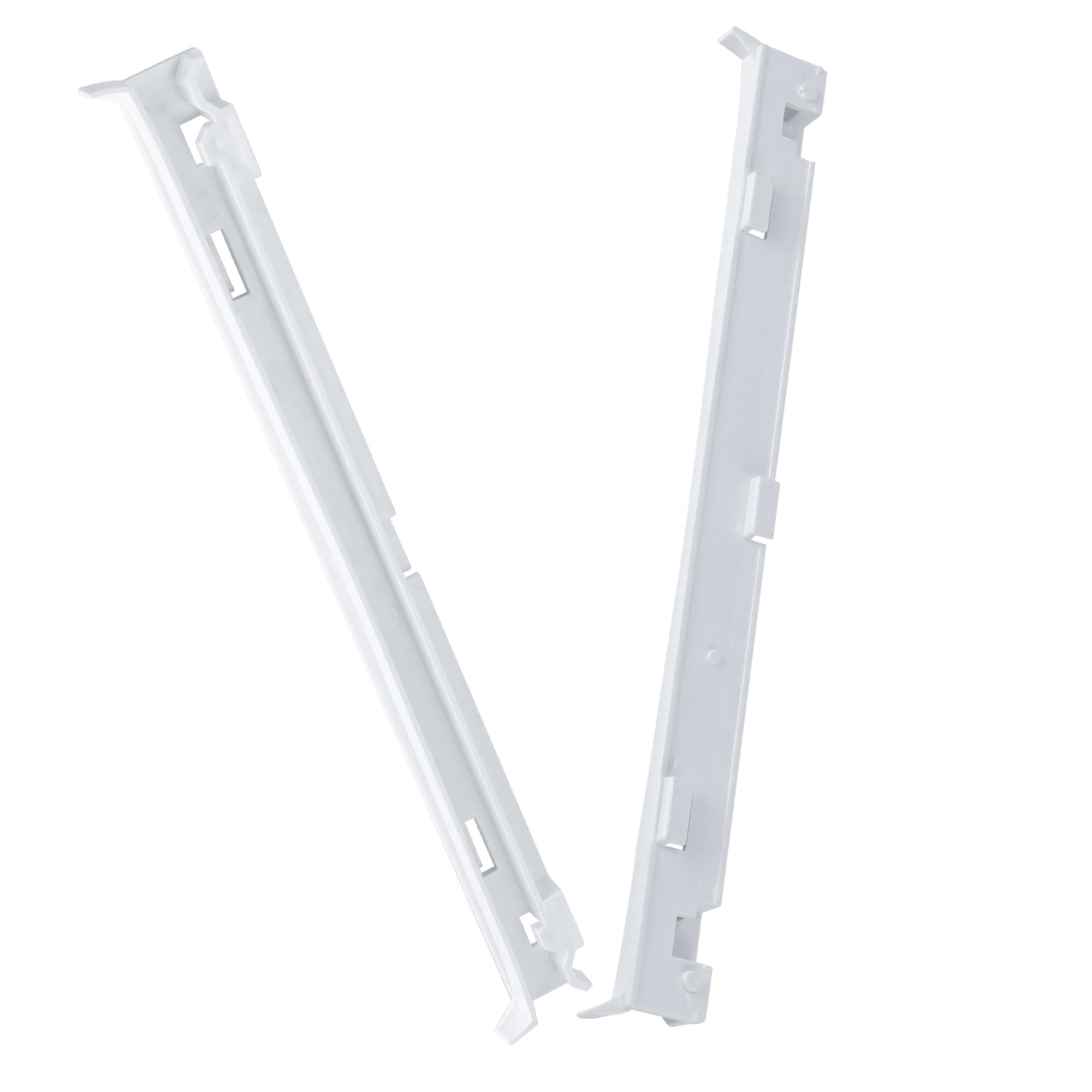 2223320 Refrigerator Drawer Slide Rail Replacement for Whirl-Pool Refrigerator Fetechmate wp2223320 Track Refrigerator Crisper Drawer Slide Rail Replace 1016208 AH869557 EA869557 PS869557-2-Pack