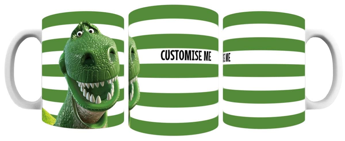 Personalised Toy Story Rex Ceramic Mug