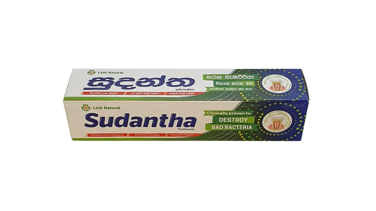 Ayurveda Fluoride- Free Herbal Sudantha Toothpaste 4.2 Oz /120 gm