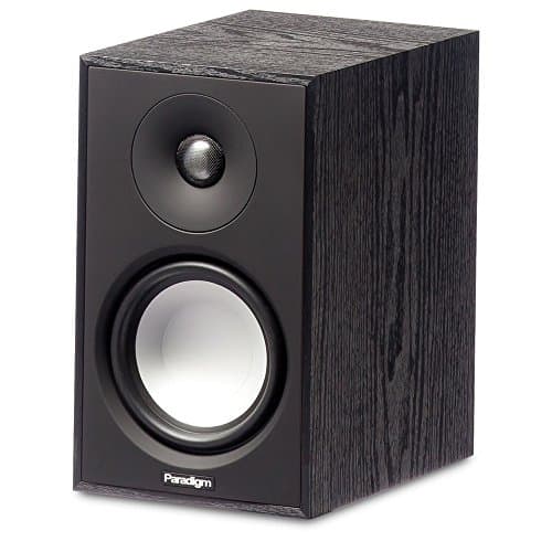 Paradigm Atom Monitor v7 Bookshelf Speaker in Black Ash (Single)