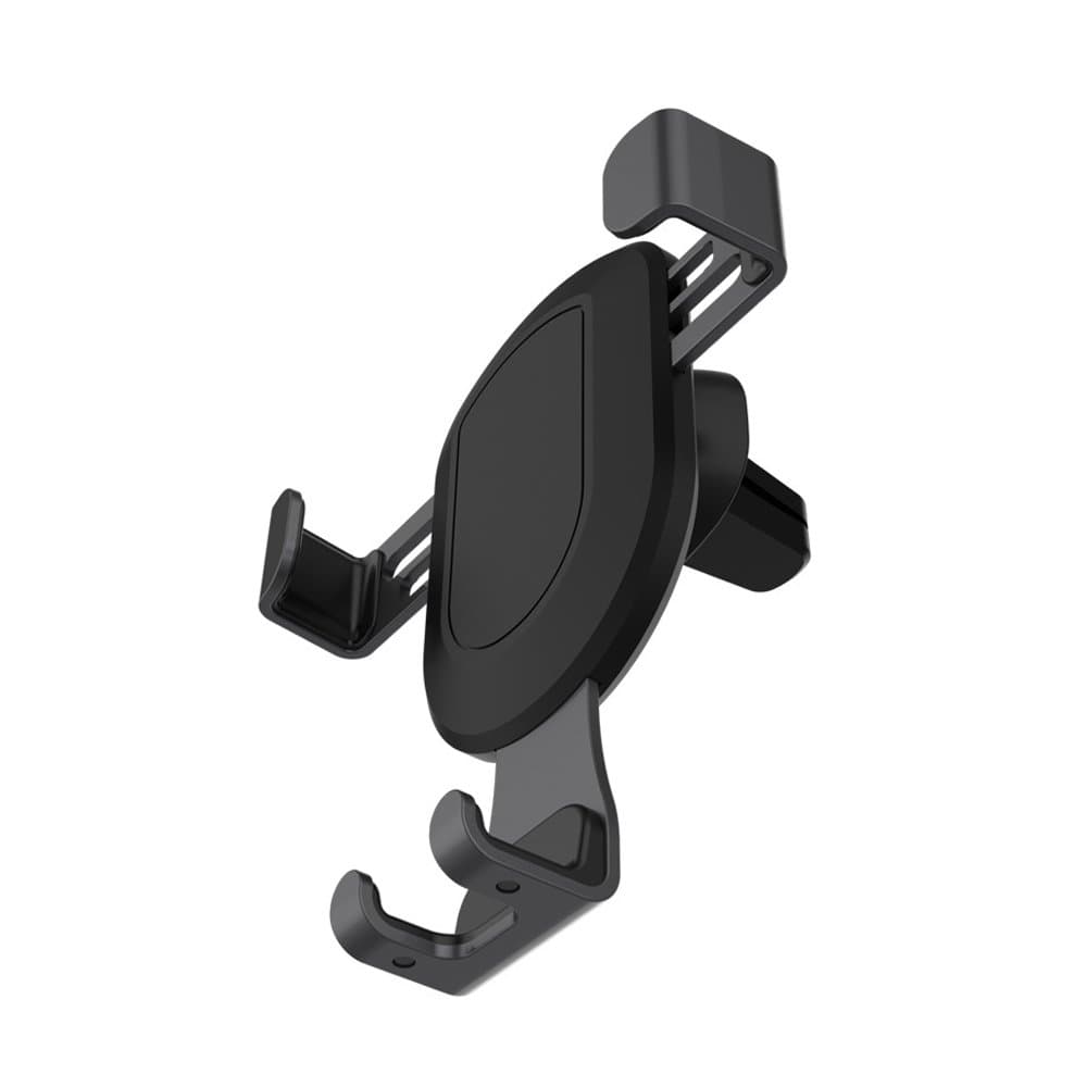 Hfuear Car Holder, Gravity Smart Auto Lock Release Air Vent Phone Mount Holder for Apple iPhone X / 8 / 8 Plus / 7 / 7 Plus / 6 / 6s Plus, Samsung Galaxy, Google, LG, Huawei, Nexus – Black