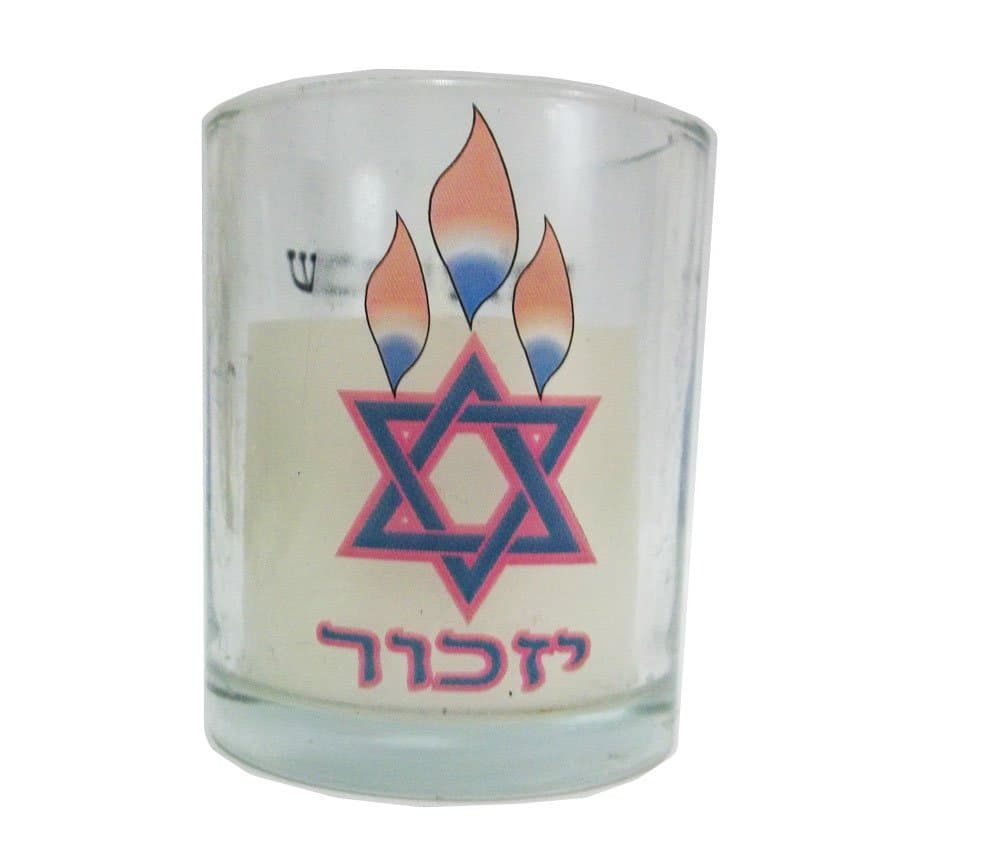 Memorial Yahrzeit Candle - Yizkor Flame