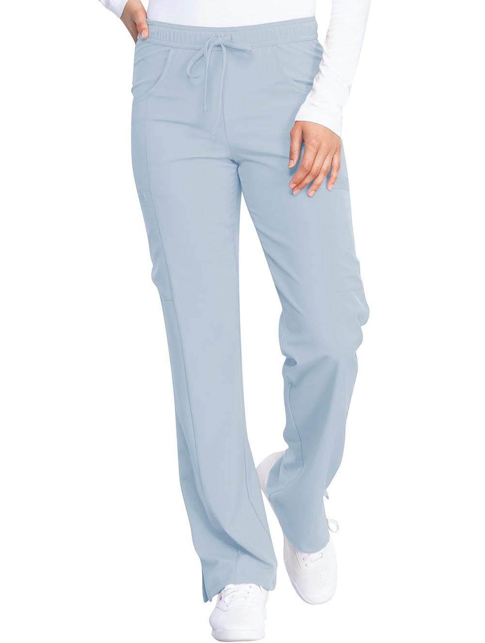 Dickies EDS Essentials Scrubs for Women, Drawstring Cargo Scrub Pants with Four-Way Stretch and Moisture Wicking DK010