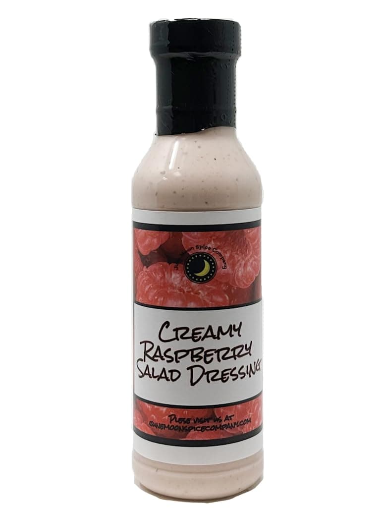 Creamy Raspberry Salad Dressing | Low Cholesterol | Low Sugar | Crafted in Small Batches | 12 fl. oz. Flavor Lock Bottle | Premium | Gourmet Creamy Raspberry Dressing – Perfect for Tossed Salads and Fruit Dishes!