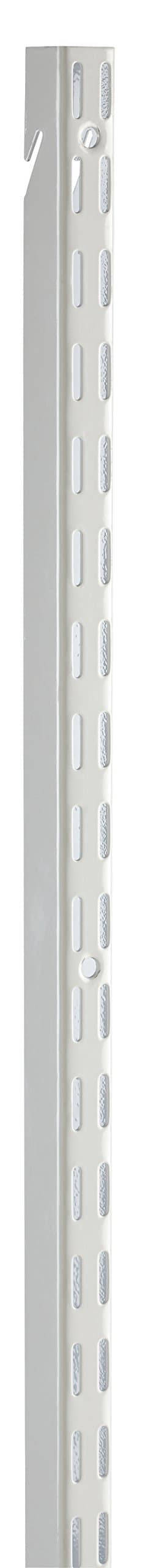 Fast Track Upright Hardware 47.5" White Durable Ideal for Pantries Linen Closets Laundry Rooms Utility Rooms
