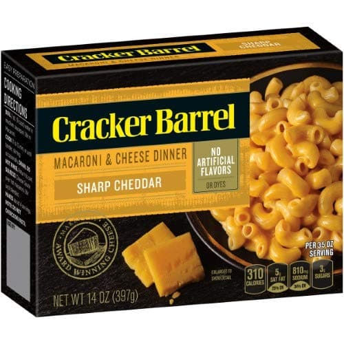 Cracker Barrel, Macaroni & Cheese Dinner (Pack of 16)