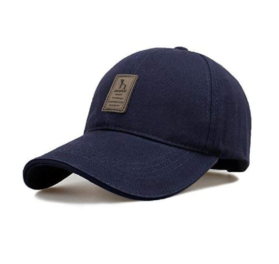 Long Visor Navy blue cap for men pack of 1