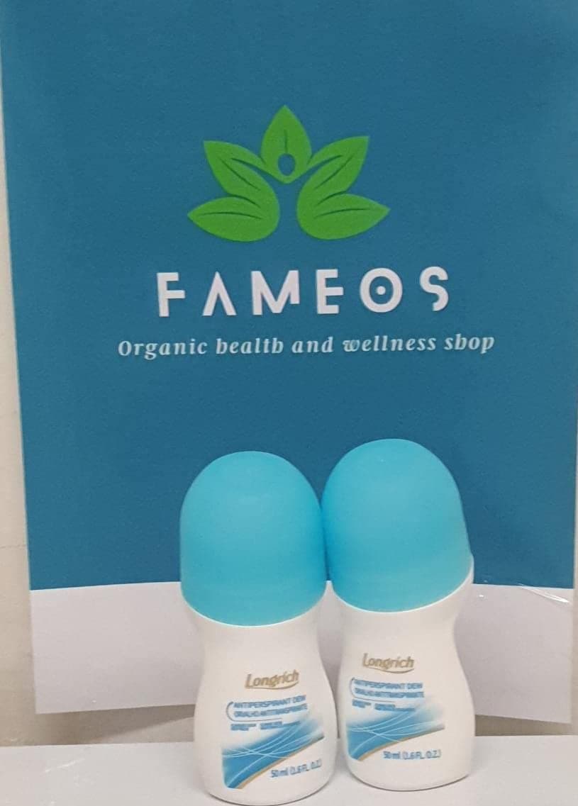 Longrich Antiperspirant Dew Roll-On (REFRESHING ODOR AND KEEP FRESH)