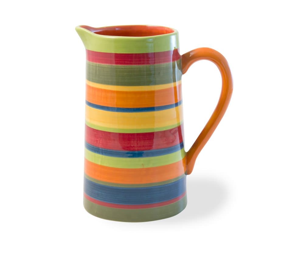 Boston International Ceramic Pitcher, A La Fiesta