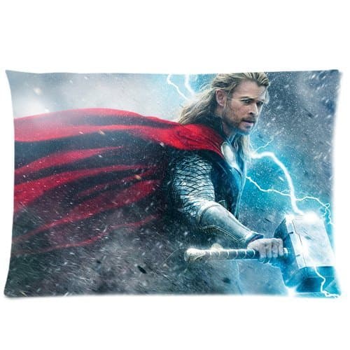 Custom New Avenger Thor Chris Hemsworth Pillowcase Standard Size Design Cotton Pillow Case