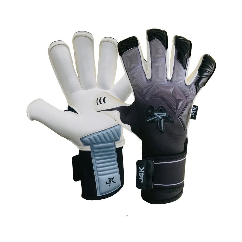 J4K Anomaly Roll Finger Goalkeeper Gloves | Inside Gel Inserts | Top Performing Giga Grip Palm | Worn By Professionals | Comfort And Durability | Sizes 4,5,6,7,8,9 10 and 11 - Adult And Youth