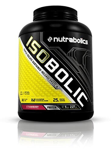 Nutrabolics Isobolic Strawberry 5lb (73 Servings)