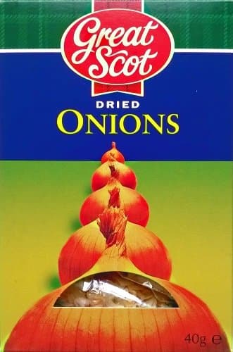 Great Scot Dried Onions - 6 x 40gm