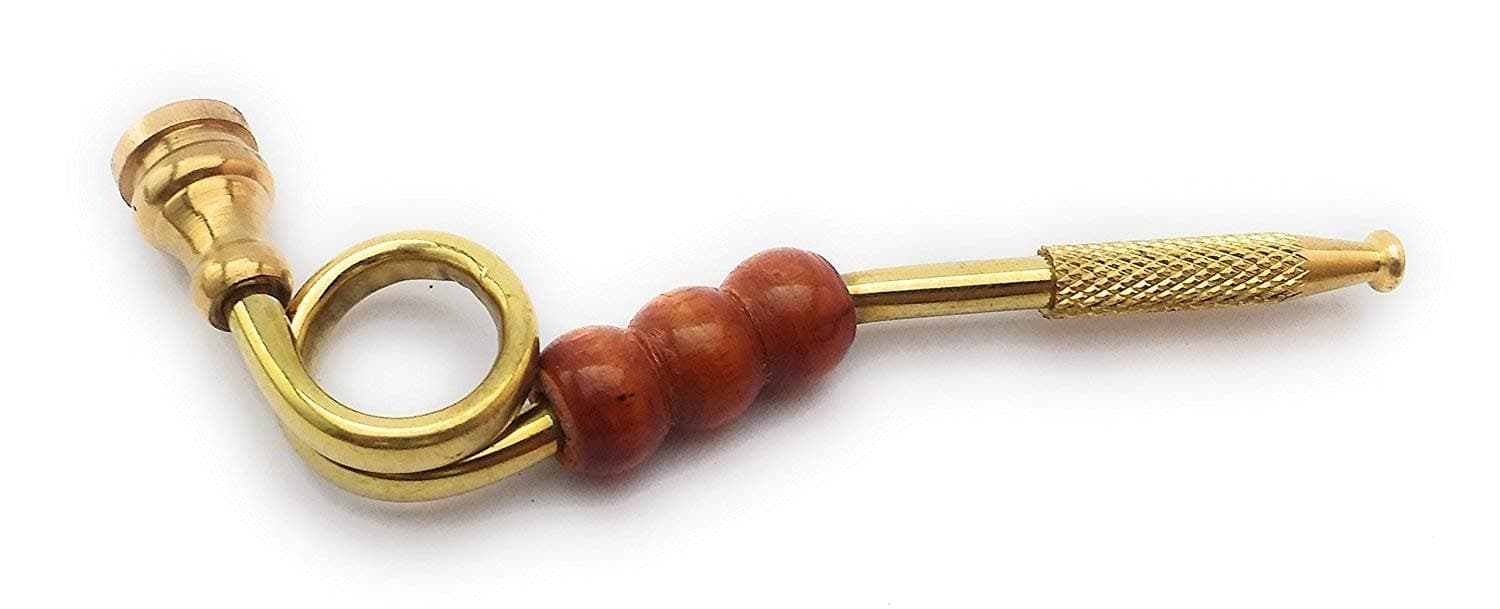 Holy Ratna Brass Cigarette Pipe Holder/Smoking Filter