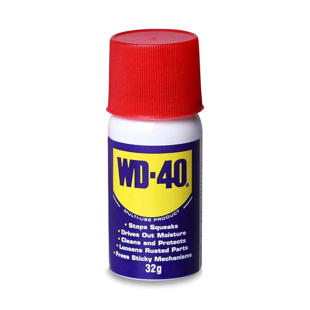 Pidilite WD-40, 32g Degreasing Spray Multi Purpose Maintenance Lubricant for Household, Work Place and Industrial Usage - Pack of 1