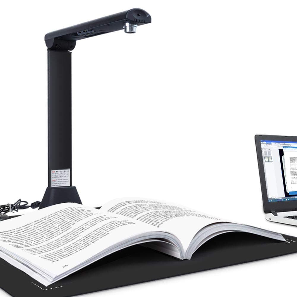X9 Book & Document Camera, 21MP High Definition Professional Book Document Scanner, Auto-Flatten & Deskew Tech, Capture Size A3, Smart Multi-Language OCR, SDK & Twain