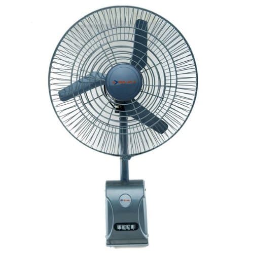 Bajaj Supreme Plus 85-Watt Air Circulator Wall Fan (Silver Grey)