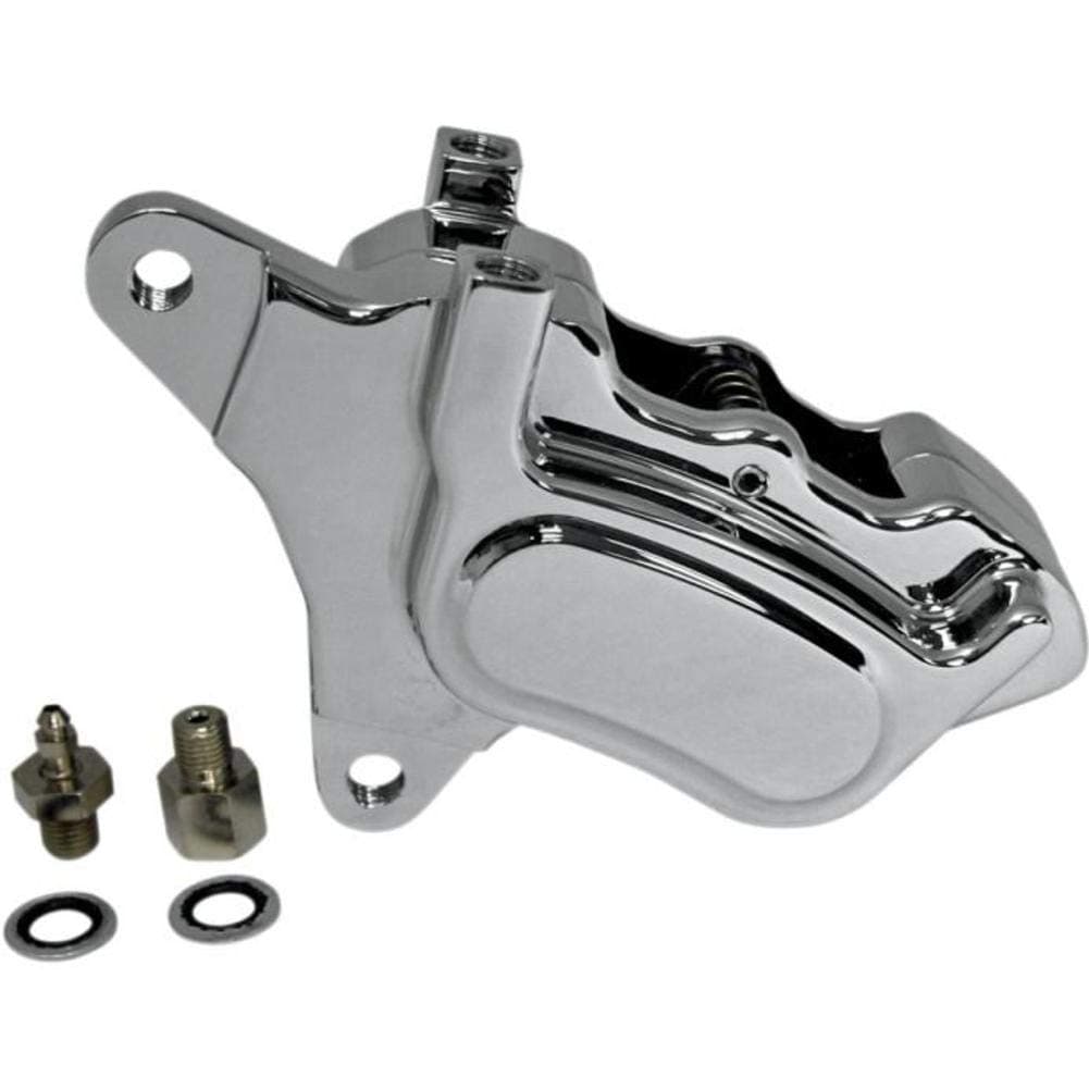 GMA EngineeringBillet Aluminum Front 4 Piston Smooth Calipers And Kits , Material: Aluminum GMA-400FSC