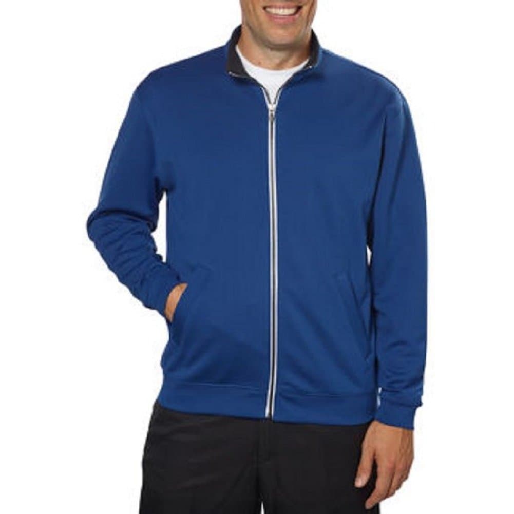 Pebble BeachMENS PERFORMANCE GOLF FULL ZIP JACKET (XX-Large, Olive)