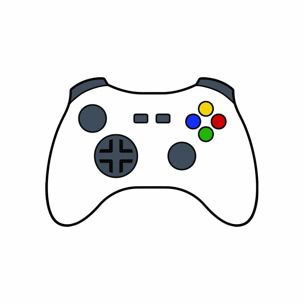 Late 2000's Controller Vinyl Decal -Indoor and Outdoor use!