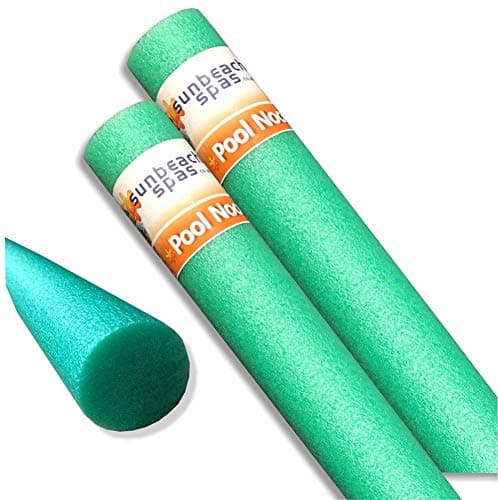 Sunbeach Spas Pool Noodle Water Aid Foam Float - Green Double Pack