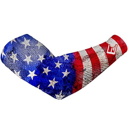 Elite Athletic GearOld Glory USA Flag Compression Arm Sleeve - 3 Sizes!