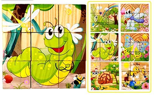 brownline Jigsaw Puzzle Cubes for Kids