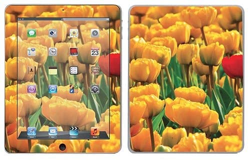Royal Sticker for Tablet Champ De Tulipes iPad