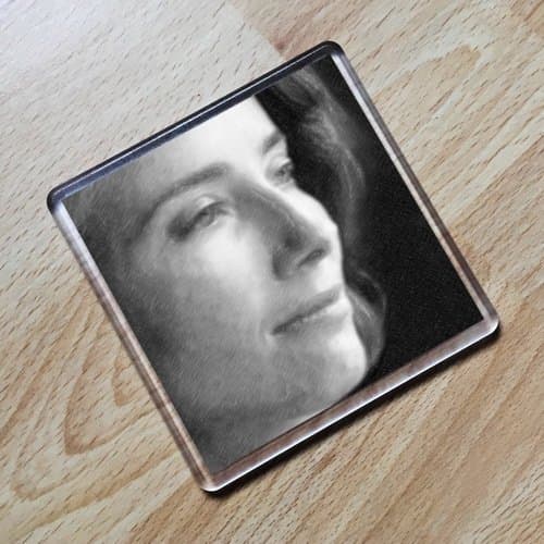 EMMA THOMPSON - Original Art Coaster #js001