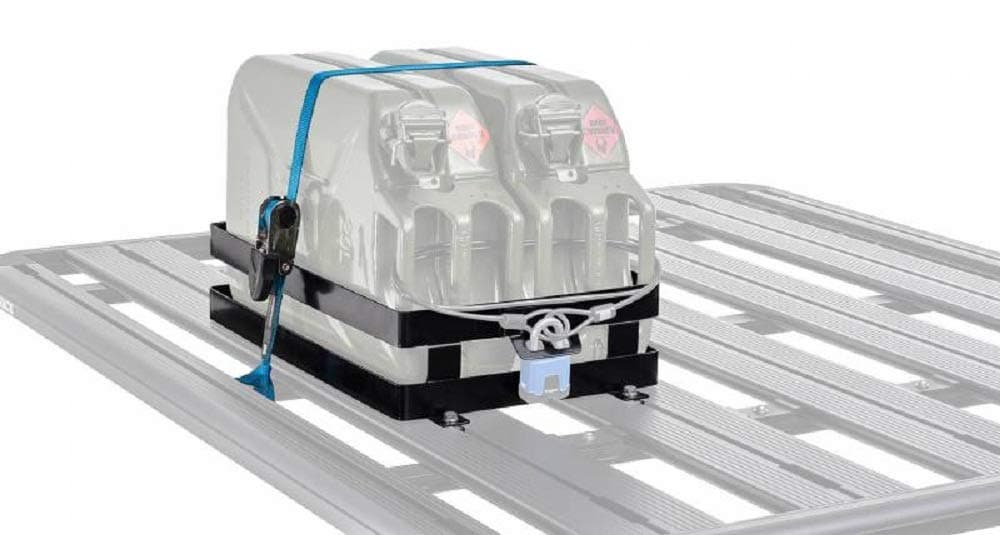 Rhino Rack Double Horizontal Jerry Can Holder 43152