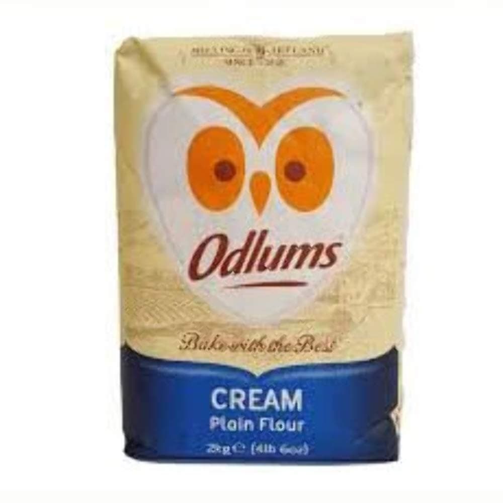 Odlums Cream Plain Flour (8 x 2kg)