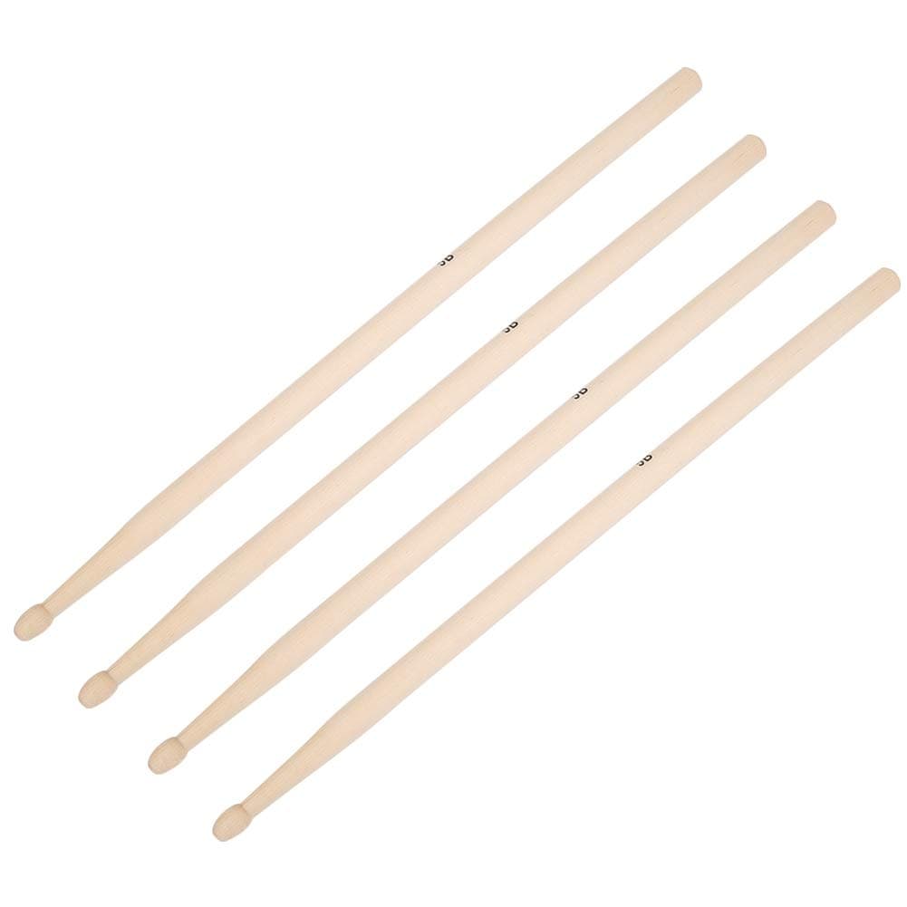 Jazz Drum Sticks, Drumsticks Classic Grade A Maple Good Balance and Feel for Popular Music for Punk for Rock for Jazz(5B drum sticks)