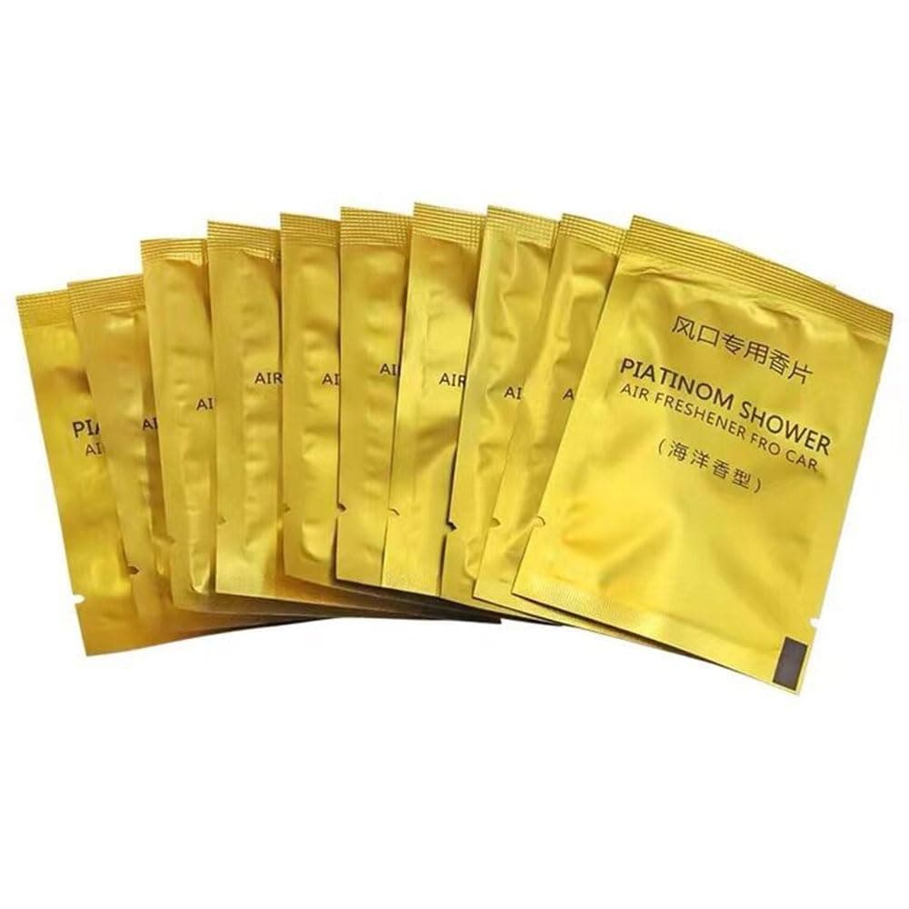 10PCS Car Air Vent Clip Replacement Pads Solid Perfume Fragrance Scent Air Freshener Refill Tablets