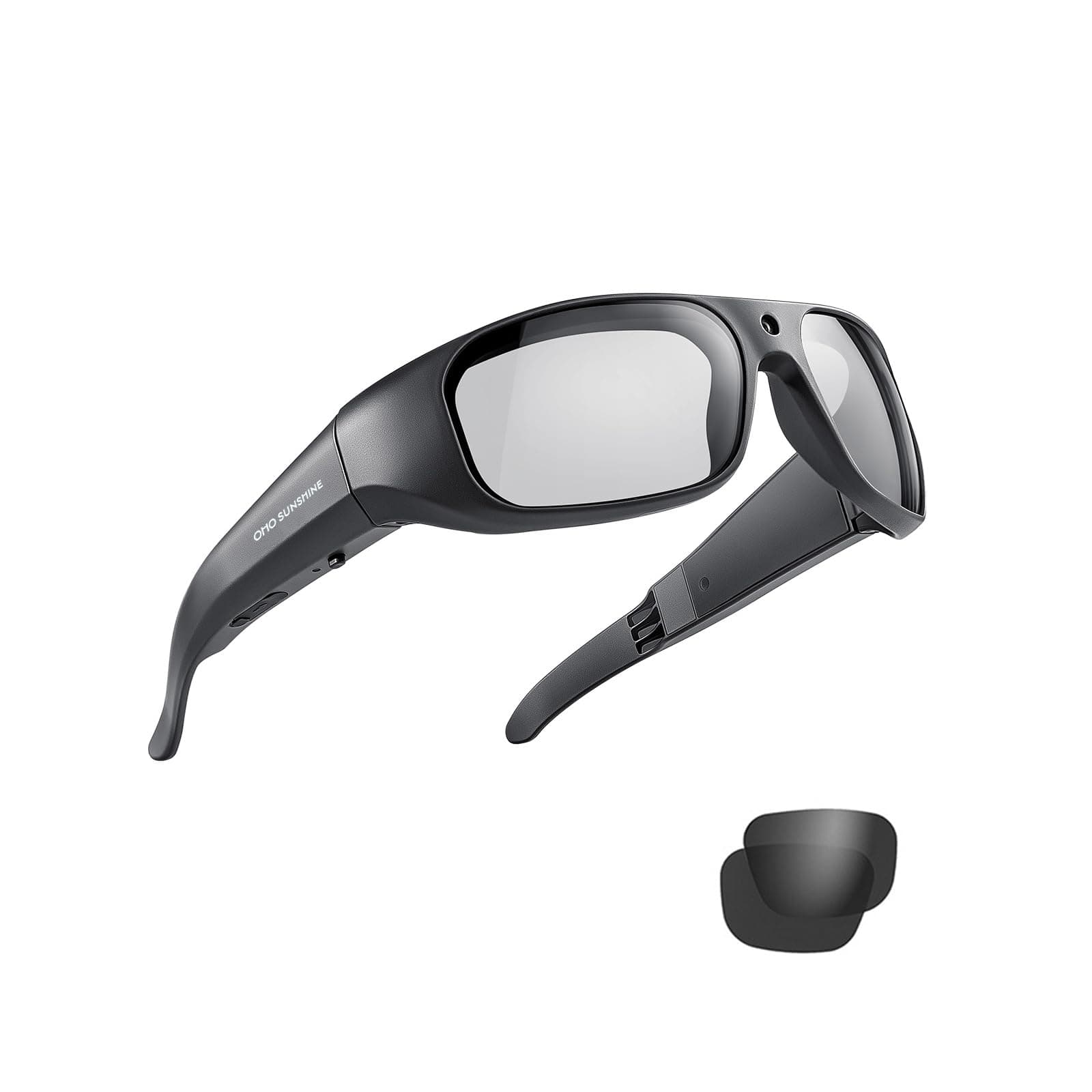 OhO Smart Glasses,HD Sporting Camera Sunlasseswith Built-in 32GB Memory,UV400 Sunglasses for Outdoor Sport(Men/Women)