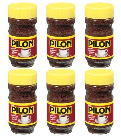 Cafe Pilon Espresso Instant Coffee, 7.05 Ounces (Pack of 6)