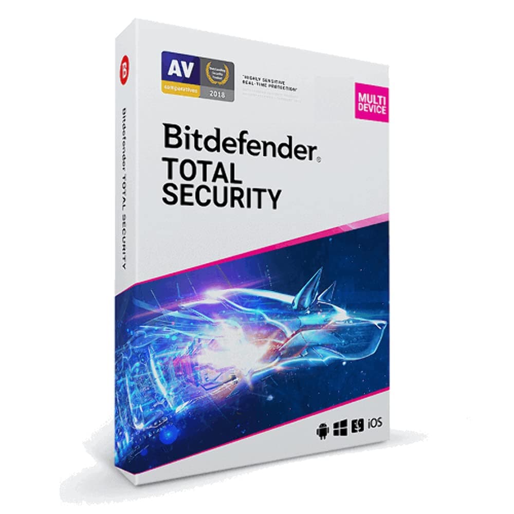 BitdefenderTotal Security - 2-Years | 5-Devices | Global