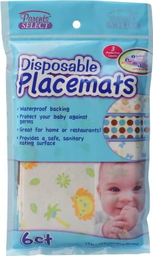 Disposable Placemats Bulk Case of 24