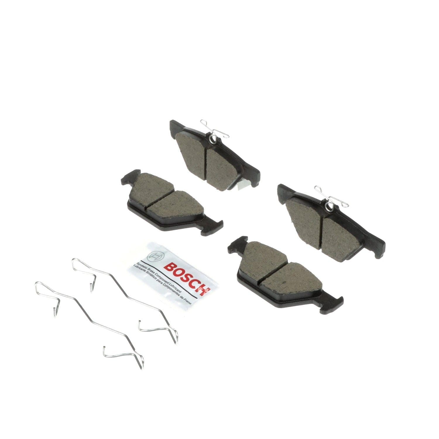BoschQuietCast BC1808 Premium, Ceramic Disc Brake Pad Set - Rear
