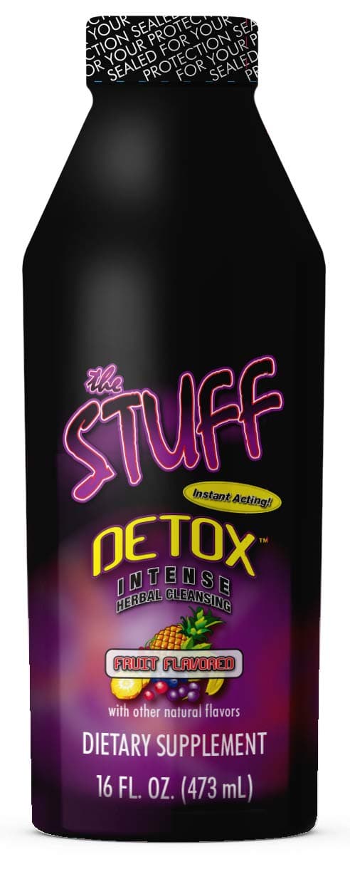 DetoxifyThe Stuff Extra– Fruit Flavor – 16 oz - Herbal Cleansing - Plus Sticker and Bag