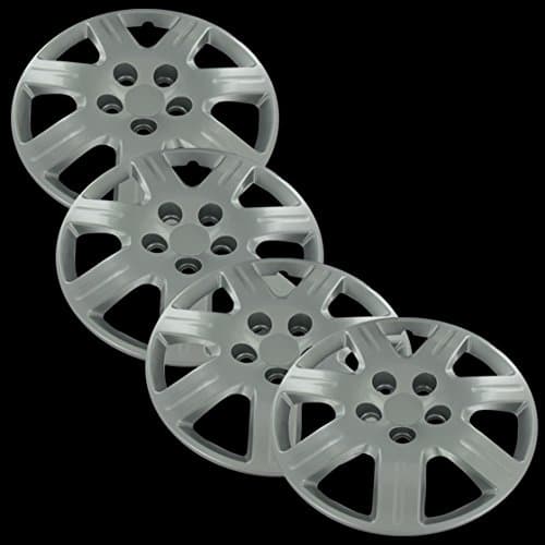 Silver 16" Bolt on Hub Cap Wheel Covers for Honda Civic - Set of 4