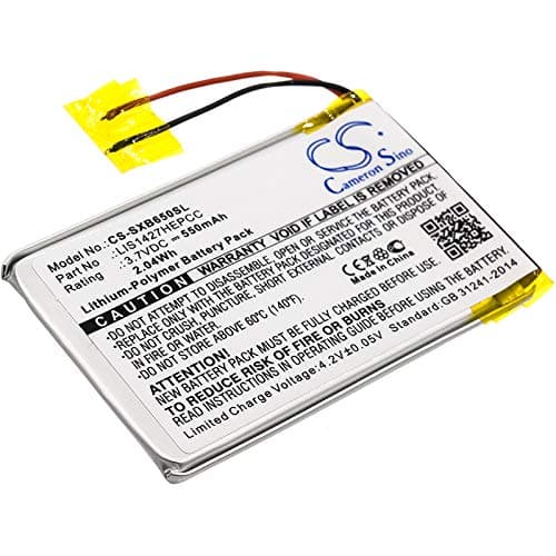 KCDE Replacement Battery for Sony MDR-DS6500, MDR-RF985R, MDR-XB650BT, MDR-XB950B1, MDR-XB950BT, MDR-ZX330, NW-A25, NW-A26, NW-A27, NWZ-E463, NWZ-E464, NWZ-S764