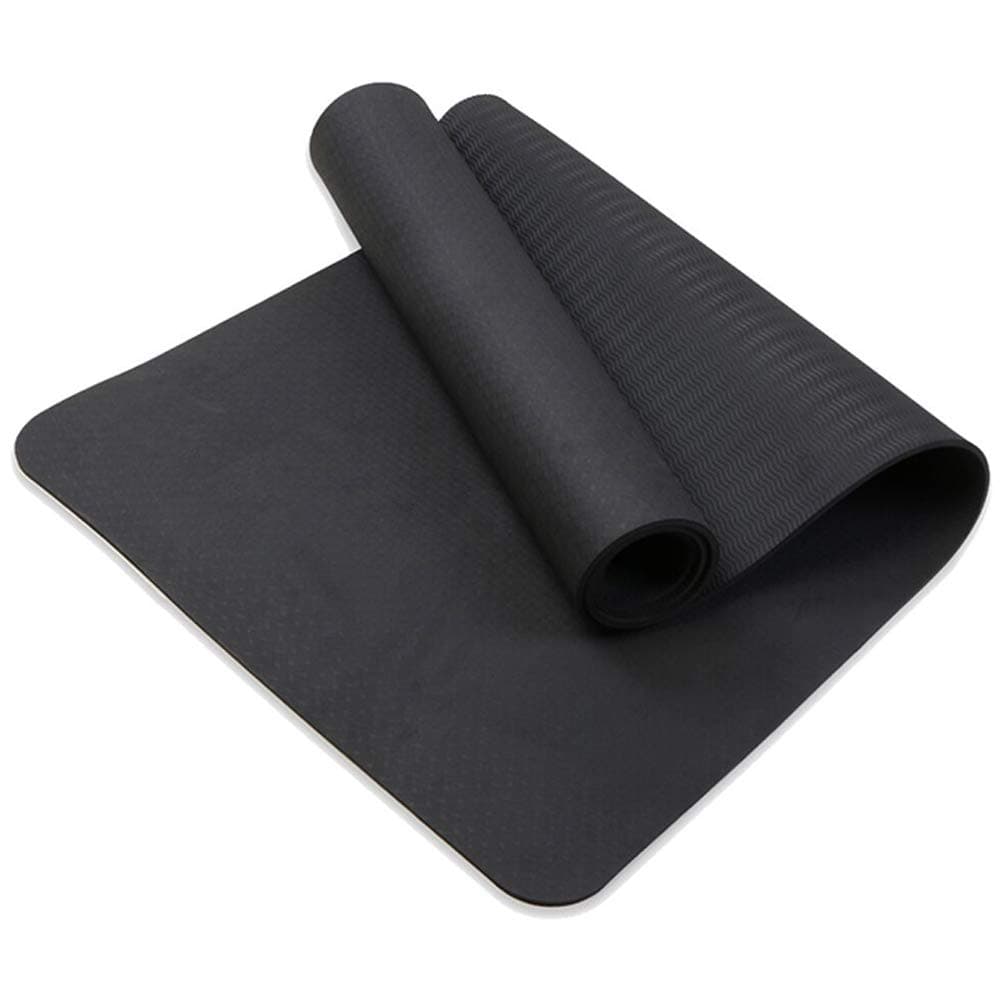 Attraction Design Yoga Mat Non Slip Exercise Mat Extra Thick Workout Mat for Yoga, Eco Friendly Exercise Yoga Mat High Density Fitness Pilates Mat with Carrying Strap, 72"x 24"x 6mm
