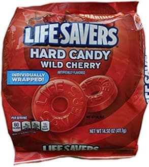 Lifesavers 12 oz Cherry Blossom Individually Wrapped Candy Bag