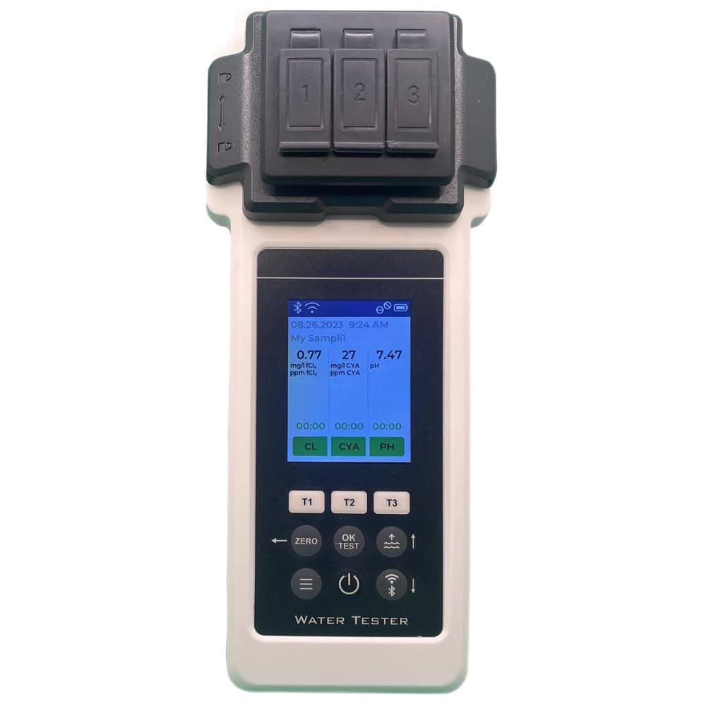 Ultimate Pool Water Tester: Accurate, User-Friendly & Smart 27-Parameter Pool & Hot Tub Analyze
